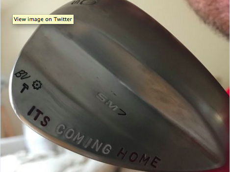 Bowditch searches for caddie on Twitter 